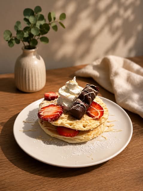 Panqueca de Kinder Bueno