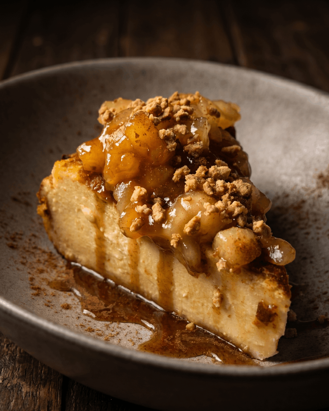 Cheesecake de maçã