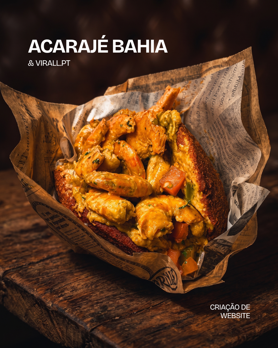 Website Acarajé Bahia
