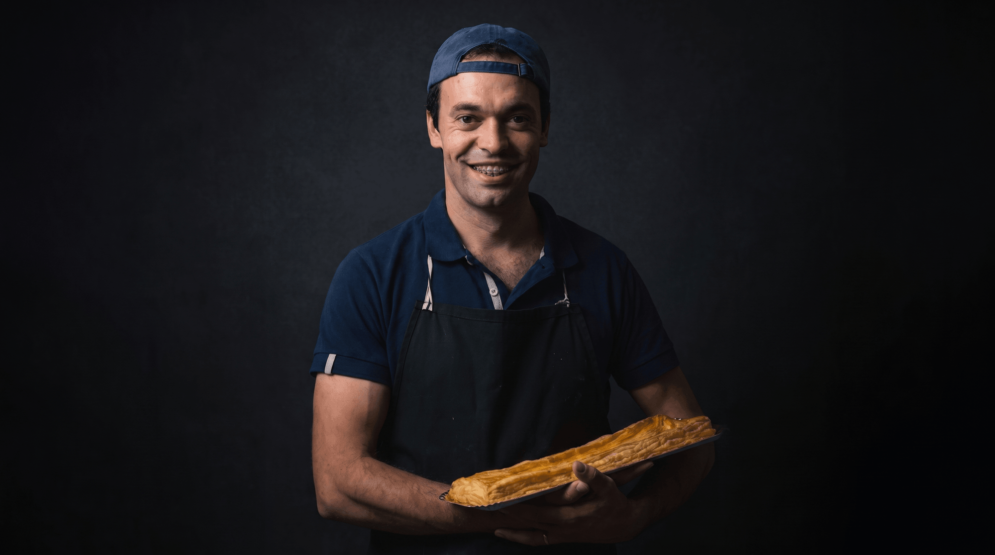 Sobremesa artesanal da Doces & Sabores em luz quente
