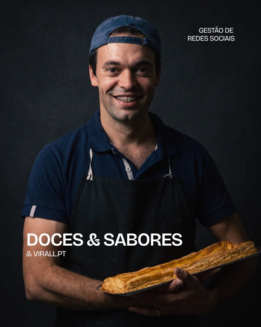 Gestão de redes sociais Doces & Sabores